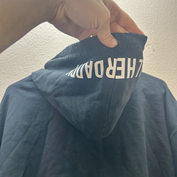 Call Her Daddy cropped hoodie Barstool Sports Chicks Black I Am Unwell Womens L - Picture 6 of 7